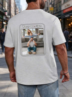 Men Customized T Shirts, Personalized Shirt, Customize Your Own Design T-Shirt, Custom Tee Shirt Design