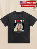 Men Customized T Shirts, Personalized Shirt, Customize Your Own Design T-Shirt, Custom Tee Shirt Design