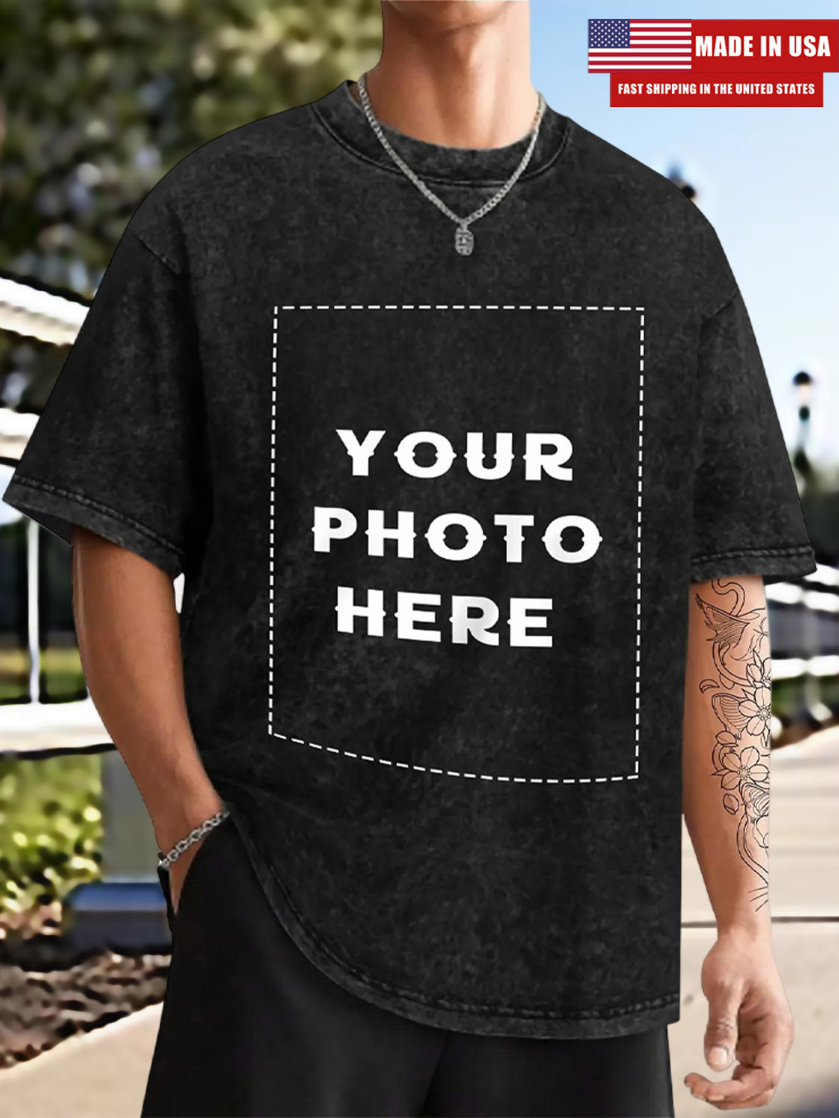 Men Customized T Shirts, Personalized Shirt, Customize Your Own Design T-Shirt, Custom Tee Shirt Design