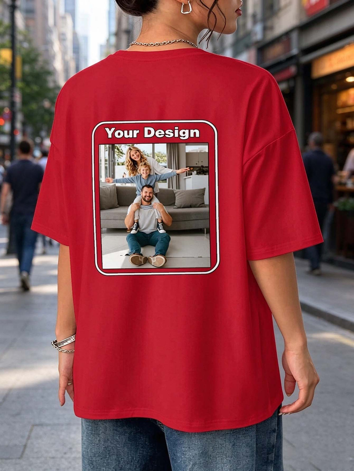 Men Customized T Shirts, Personalized Shirt, Customize Your Own Design T-Shirt, Custom Tee Shirt Design