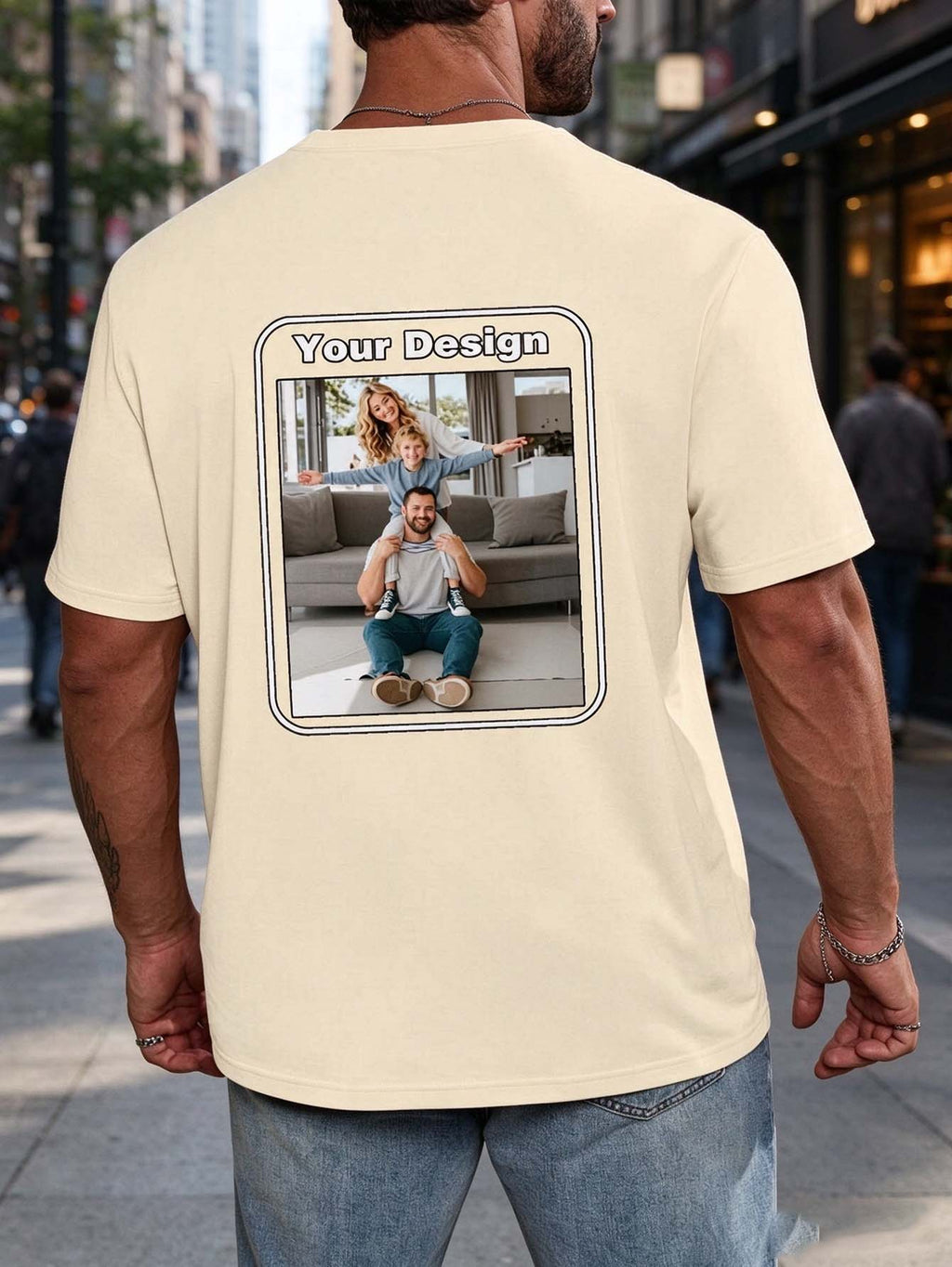 Men Customized T Shirts, Personalized Shirt, Customize Your Own Design T-Shirt, Custom Tee Shirt Design
