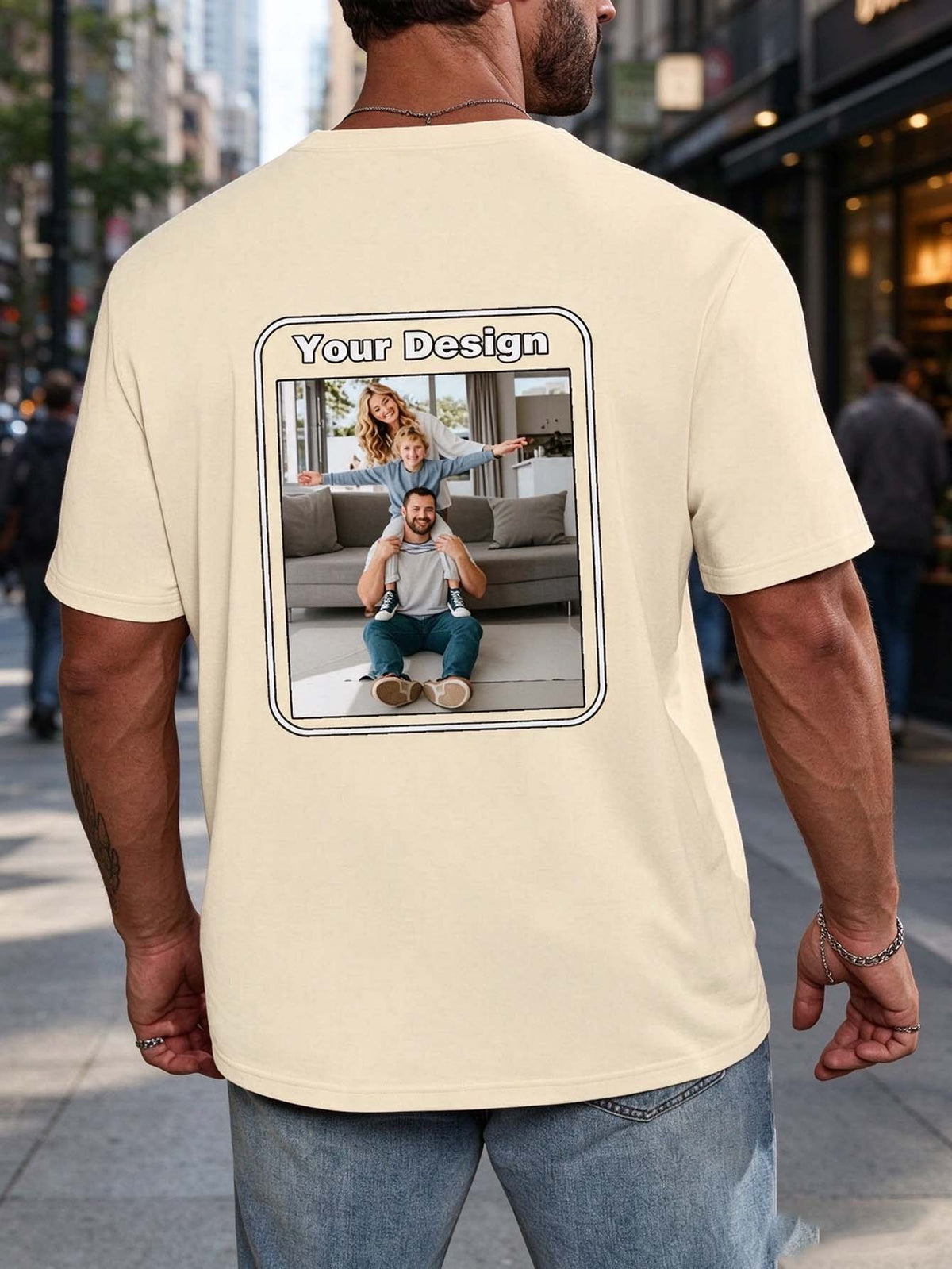 Men Customized T Shirts, Personalized Shirt, Customize Your Own Design T-Shirt, Custom Tee Shirt Design