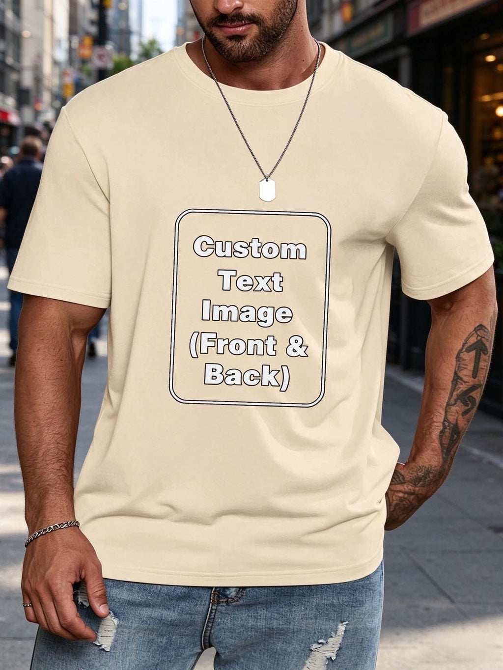 Men Customized T Shirts, Personalized Shirt, Customize Your Own Design T-Shirt, Custom Tee Shirt Design