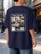 Men Customized T Shirts, Personalized Shirt, Customize Your Own Design T-Shirt, Custom Tee Shirt Design