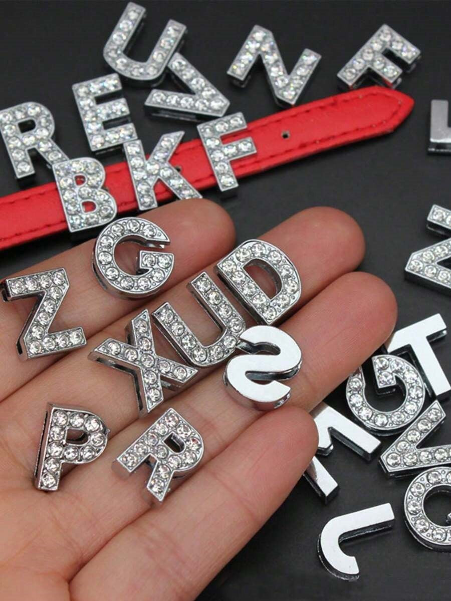 Custom Crystal Letter Thong 💎