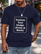 Men Customized T Shirts, Personalized Shirt, Customize Your Own Design T-Shirt, Custom Tee Shirt Design