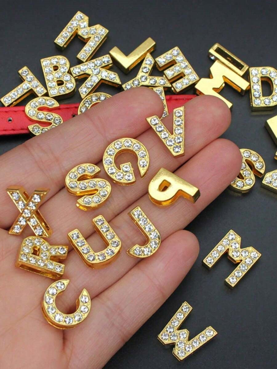 Custom Crystal Charm Thong – Gold & Silver Options 🖤