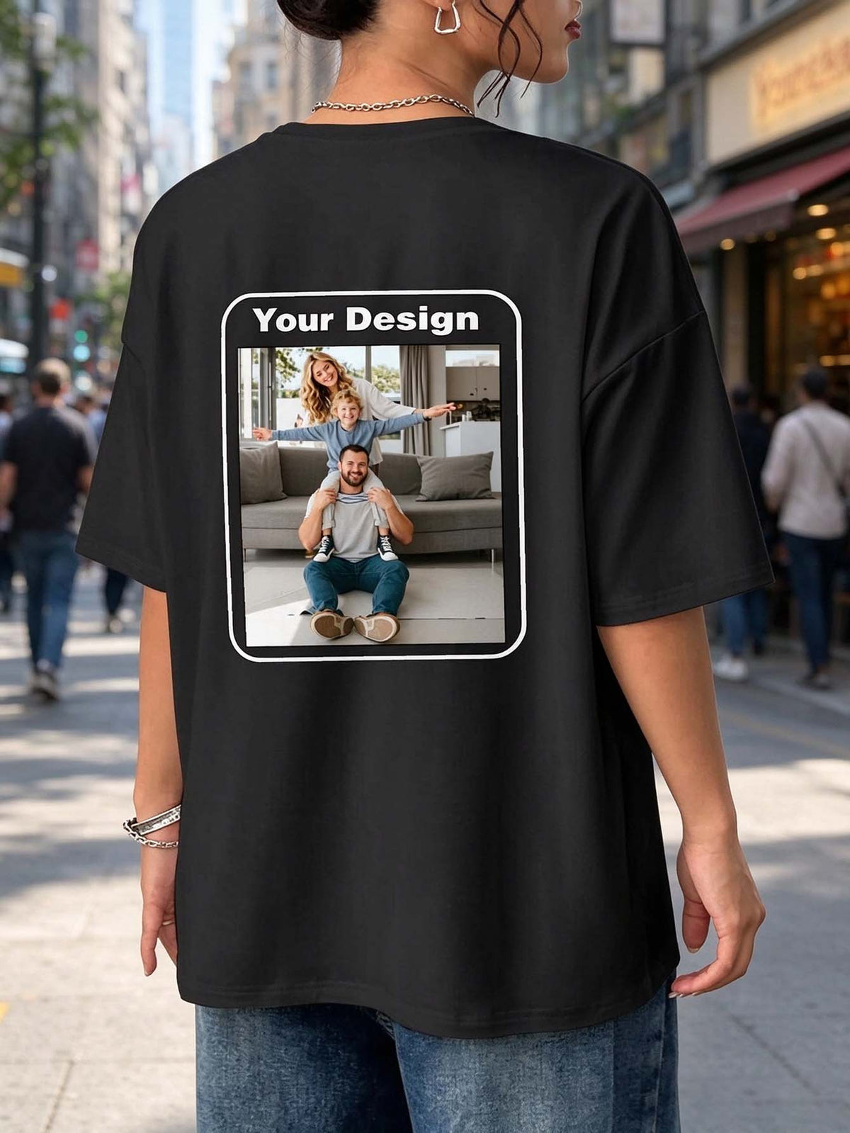 Men Customized T Shirts, Personalized Shirt, Customize Your Own Design T-Shirt, Custom Tee Shirt Design