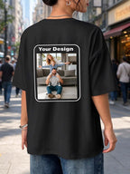 Men Customized T Shirts, Personalized Shirt, Customize Your Own Design T-Shirt, Custom Tee Shirt Design