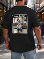 Men Customized T Shirts, Personalized Shirt, Customize Your Own Design T-Shirt, Custom Tee Shirt Design