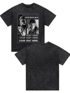Men Customized T Shirts, Personalized Shirt, Customize Your Own Design T-Shirt, Custom Tee Shirt Design