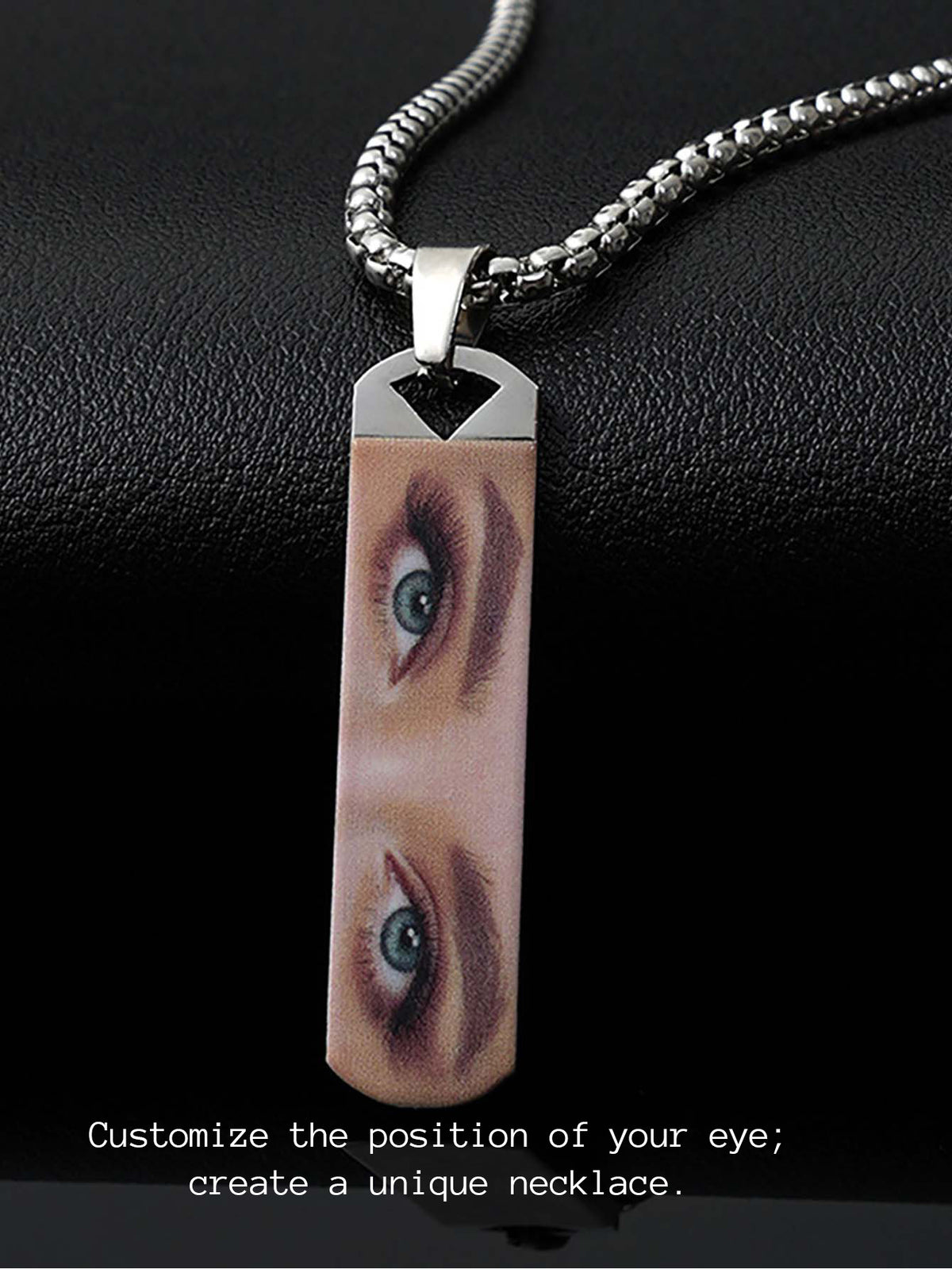 Custom Photo Necklace, Engravable Picture Pendant, Portrait Memory Jewelry
