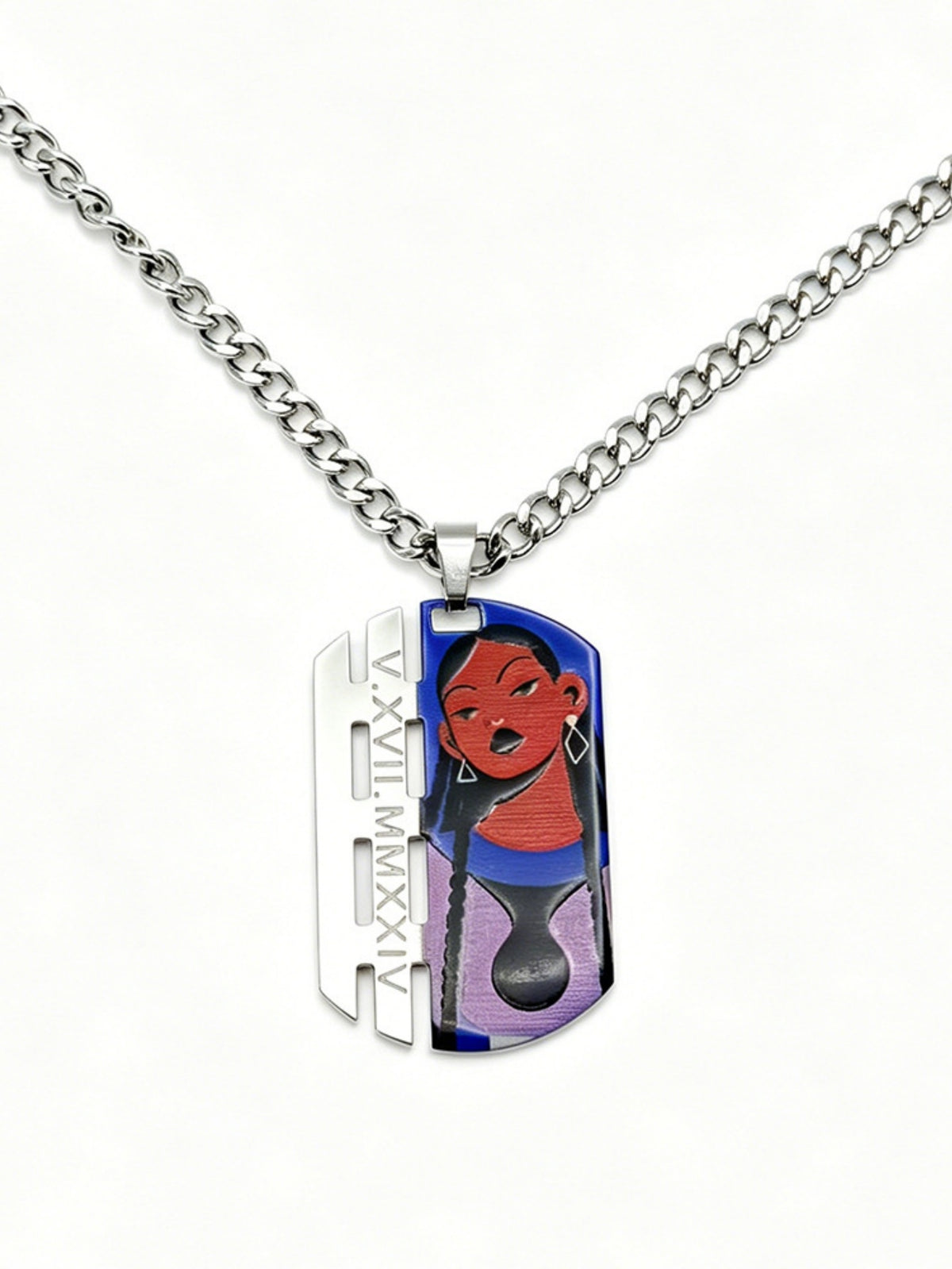 Custom Photo Necklace, Engravable Picture Pendant, Portrait Memory Jewelry