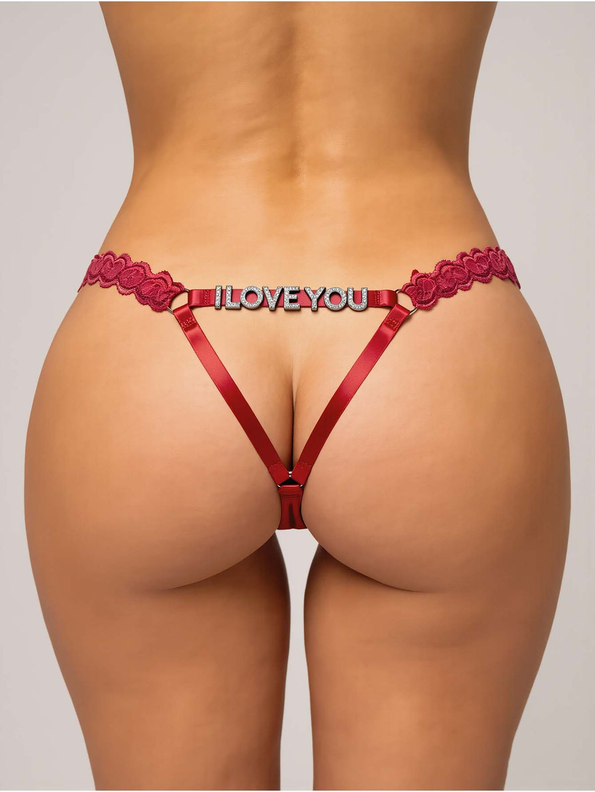 Customized PANTYHEART LACE P G-STRING